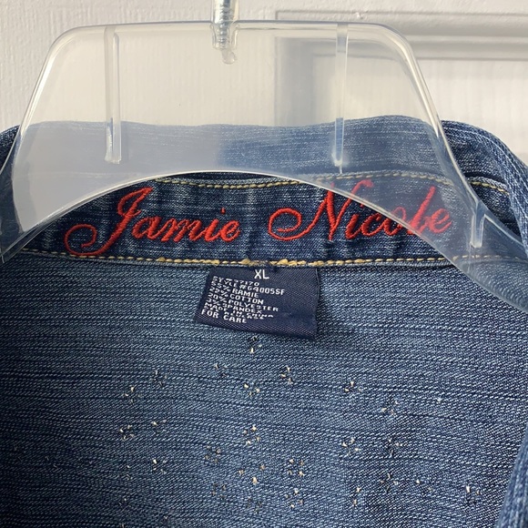 Cute Jean Vest Sz XL - Picture 6 of 6